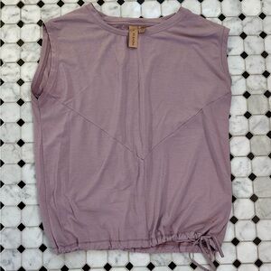 Indyeva bottom ruched tank